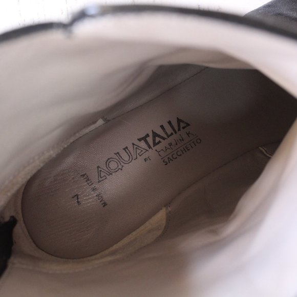 Aquatalia Black Suede Booties - Picture 11 of 11